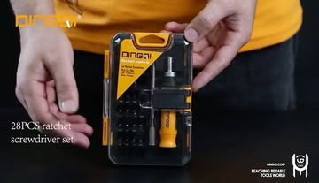 ست پیچ گوشتی 28 پارچه دینگشی